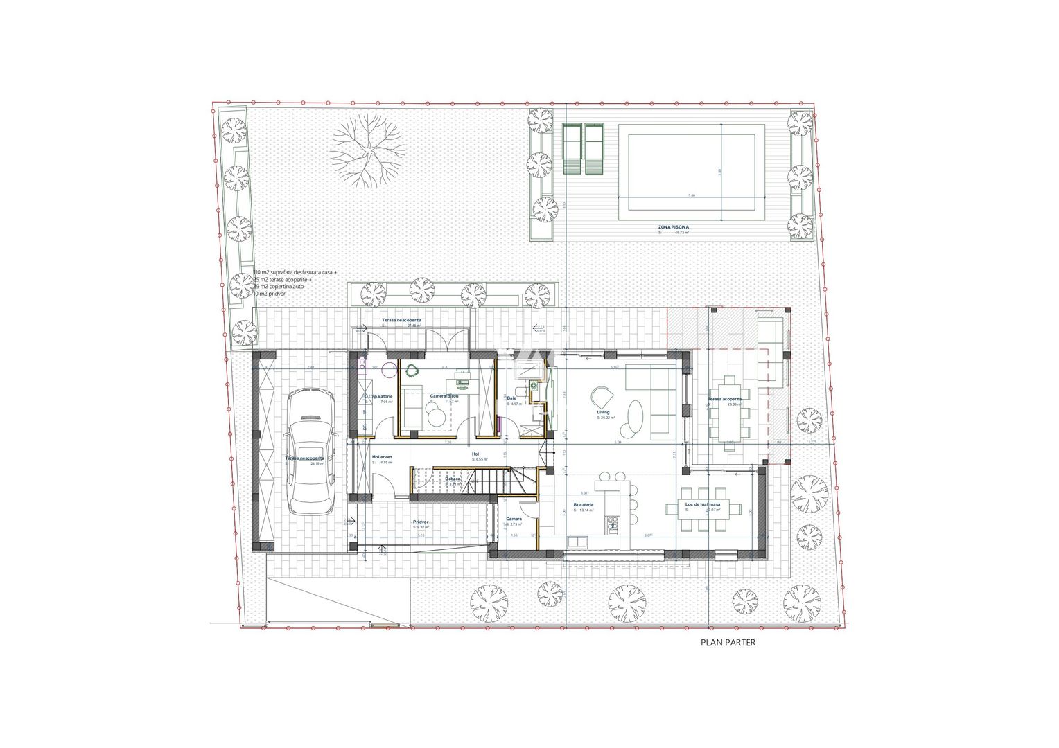 Casa individuala teren 500mp,Selimbar - Schiță 4