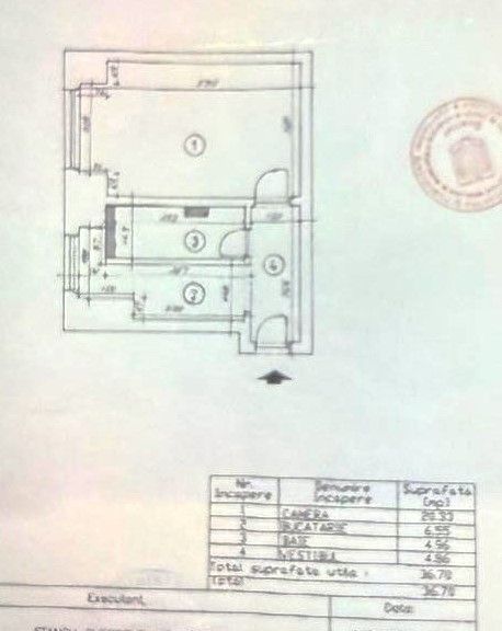 Vanzare Garsoniera Unirii Fantani, Pozitie Premium, Structura Monolit, Etaj 1 - Poză 6