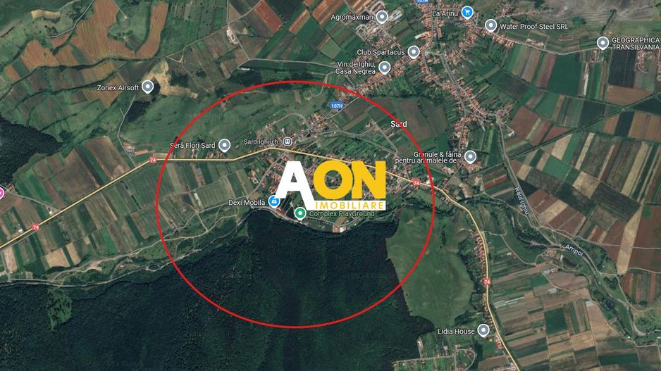 Teren INTRAVILA INDUSTRIAL Sard, Suprafata 13000 mp - Poză 3