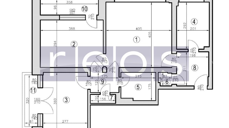 APARTAMENT 3 CAMERE 61MP GARA DE NORD/PLEVNEI SEMIDOMANDAT DUBLU VEDERE - Poză 9