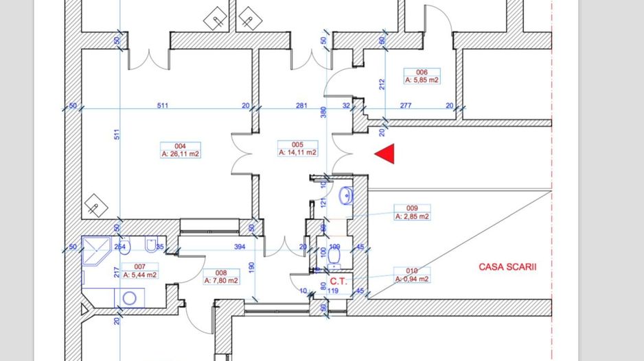 Spațiu de birouri de 155mp de închiriat în zona Central - Poză 3