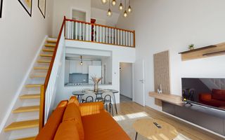 Penthouse 4 camere - mobilat si utilat - intabulat (WNCL-49F- DO-ap.7) - Poză 3