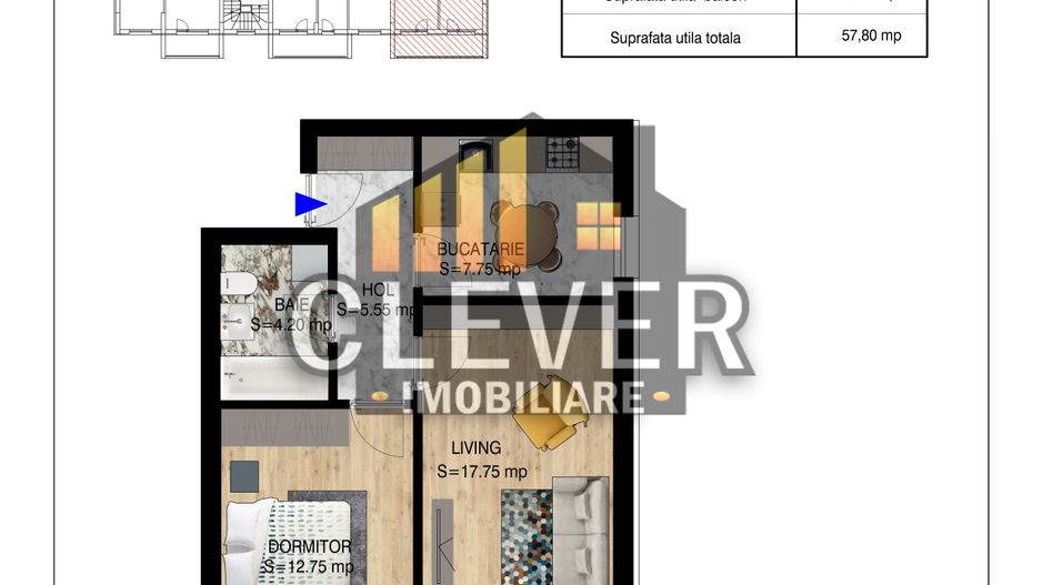 Apartament 2 camere decomandat Theodor Pallady Metrou Teclu - Poză 1