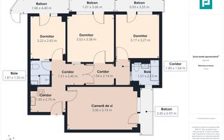 Apartament exclusivist 4 camere 70mp | Malul Begăi - Poză 6
