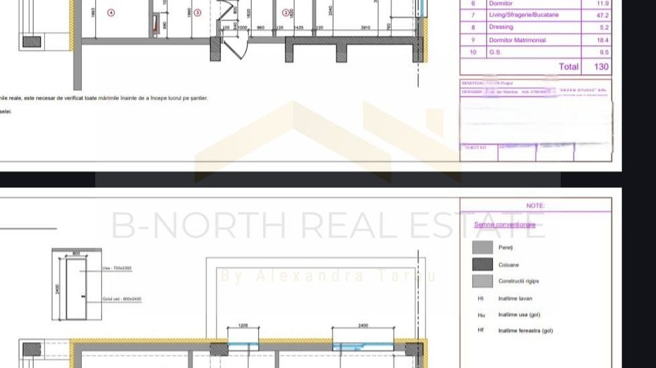 Penthouse 200 mp + 68 mp terasa + 2 parcari + boxa + Lift direct in apartament - Poză 8