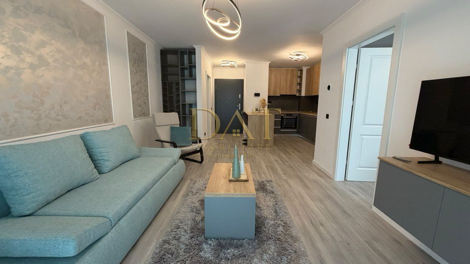 Apartament 2 camere | Elite City | 46 mp + balcon | Complet mobilat - Poză 2