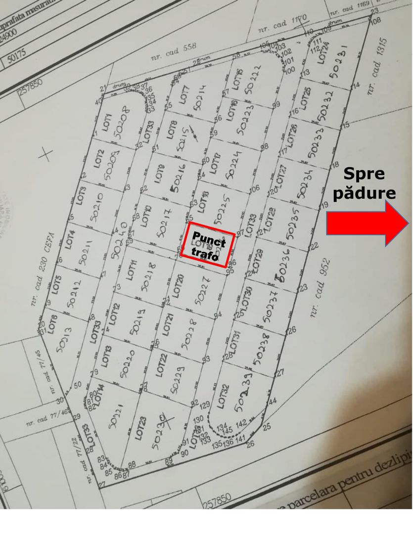 Teren intravilan de vanzare 32 parcele situate in comuna Gepiu, Bihor - Poză 17
