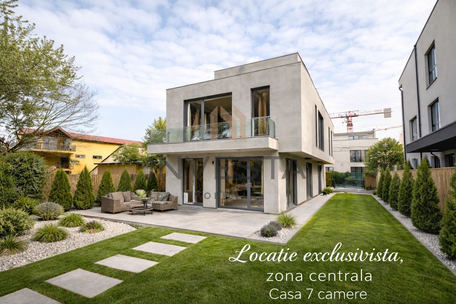 Imobil 7 camere zona Hasdeu -SemiCentral | Curte proprie si acces auto - Poză 1