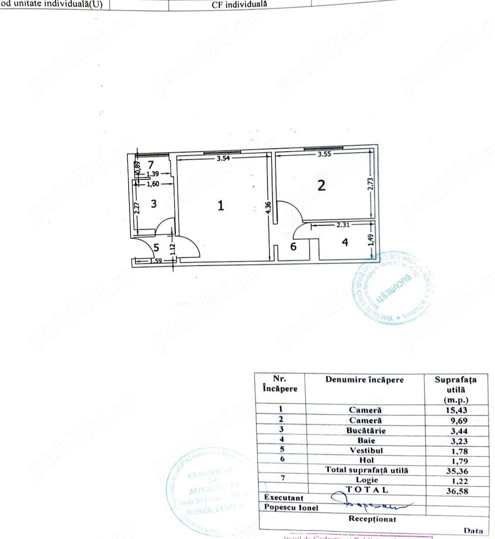 Apartament 2 camere. Mobilat si utilat. Zona Almasu Mare. - Poză 8