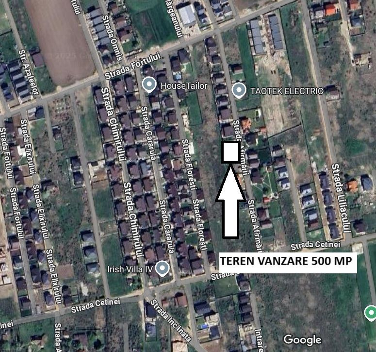 „Teren 500 mp între case, cu toate utilitățile – Domnești, Ilfov | Pr - Poză 5