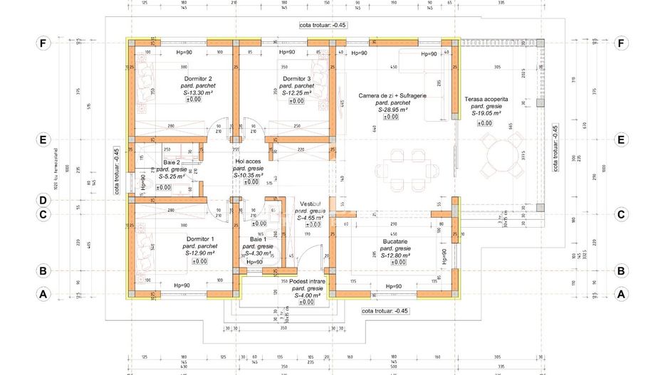 Casa la rosu 150m2 in Mocira MM teren 5,5 ari - Poză 4