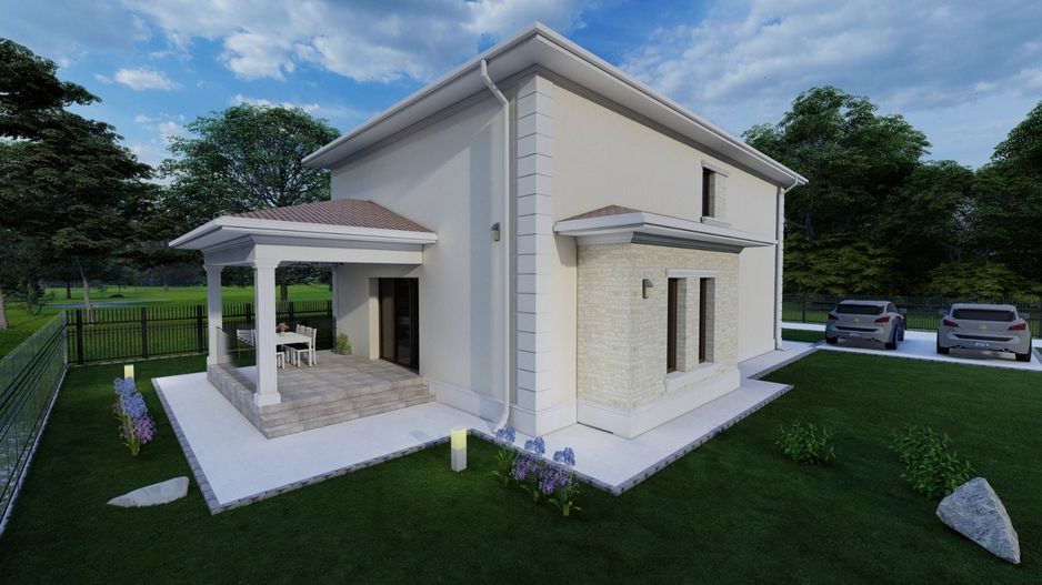 Casa P+1 - constructie 2026 - 281 mp + teren 1018 mp - Mogosoaia - Poză 5