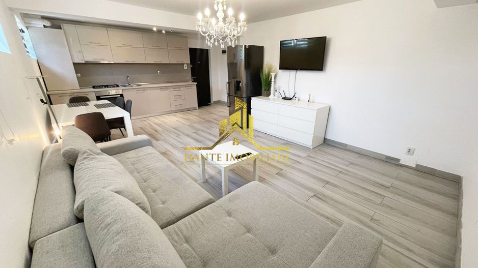 2 camere, spatios, mobilat modern, bloc nou, parcare, Borhanci - Poză 3