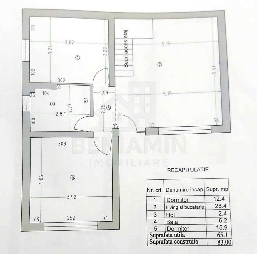 Casa noua stil mediteranean - P+1 - 4 dormitoare - 176mp - Damila - Schiță 14