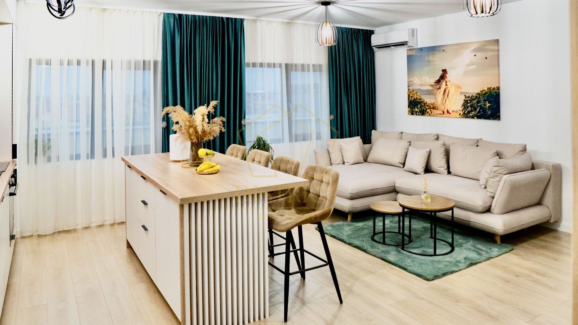 Apartament mobilat cu 2 camere | Terasa 50mp | Dumbravita - Poză 1