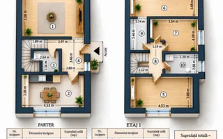 CASA INDIVIDUALA DE VANZARE – CARTIERUL LATIN | 117 MP | TEREN 200 MP - Schiță 11
