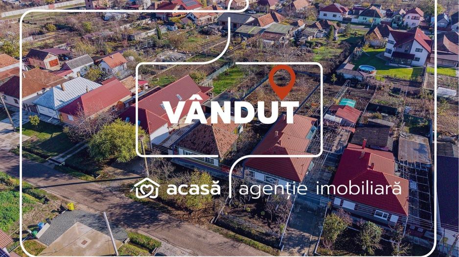 VANDUT! Casa din caramida 3 camere - Teren 755 mp - Livada, Arad - Poză 1