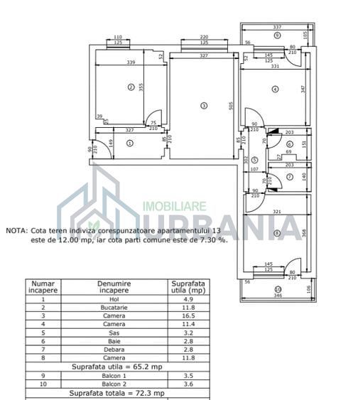Apartament 3 camere, renovat, Podu Roș - Complex 1001 Articole, 10 minute de Palas - Poză 9