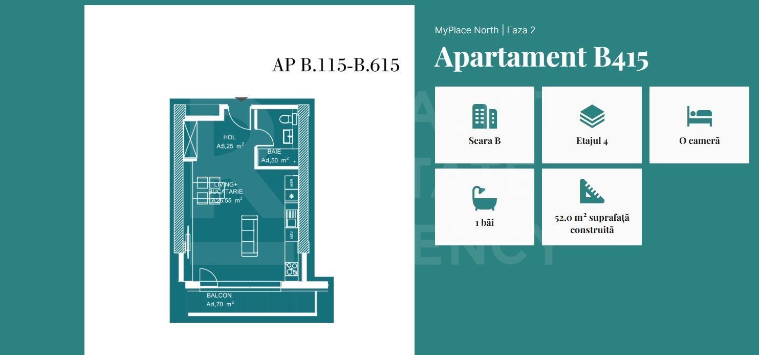 Vânzare, apartament de tip Studio, Pipera, București - Poză 5