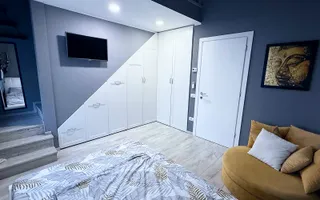 Duplex P+1+M mobilat, 127 mp, curte cu terasă, 3 parcări, Pipera - Voluntari - Poză 13