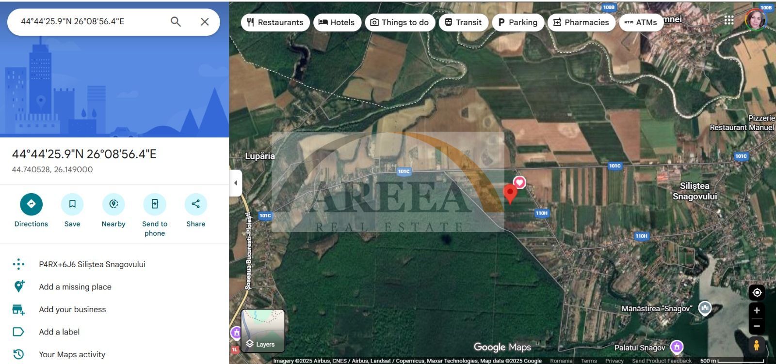 De vanzare - TEREN construcții 700 mp - lizieră - Siliștea Snagovului - Poză 3