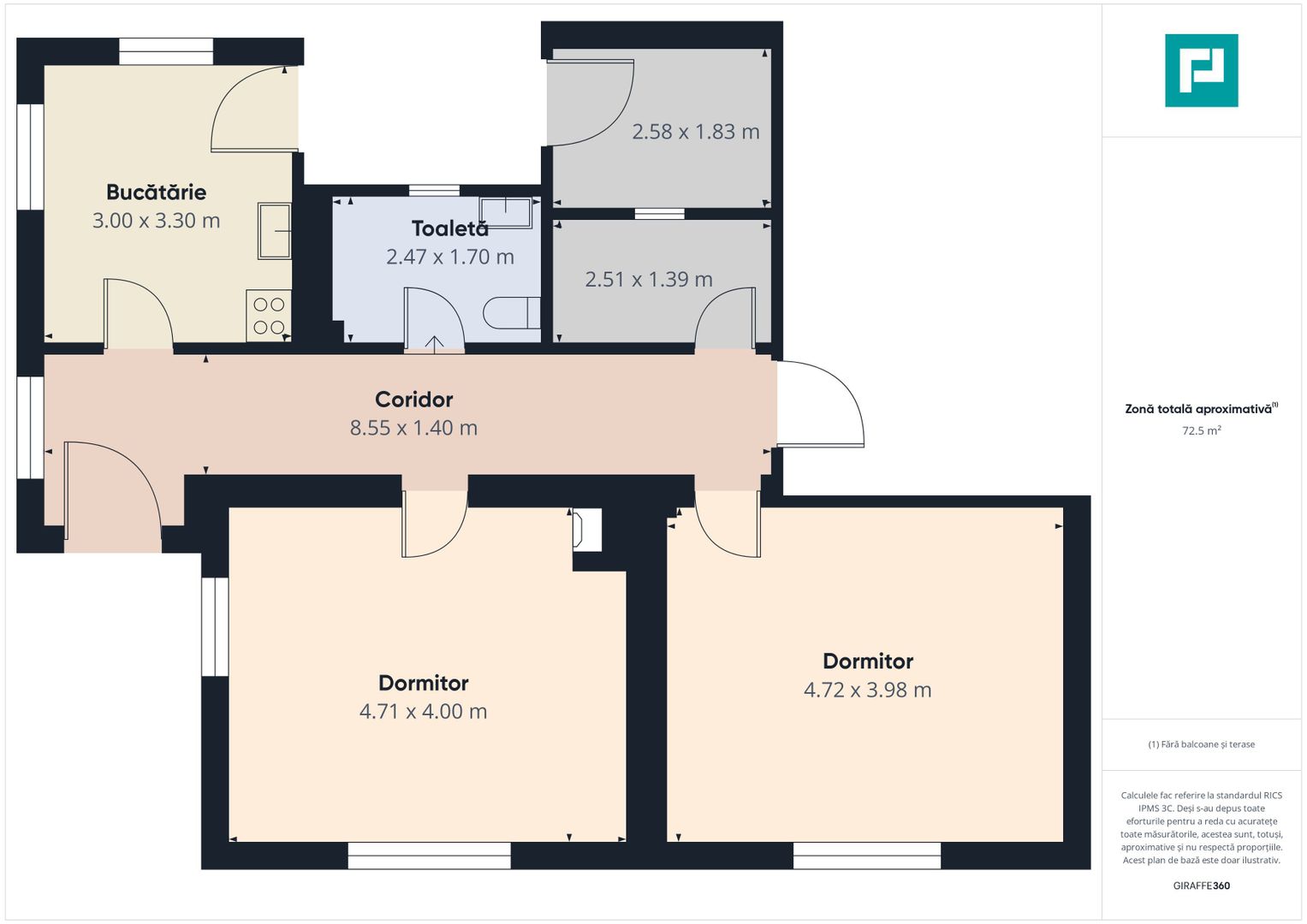 Casă cu teren generos, zonă centrală, Curtici - Poză 10