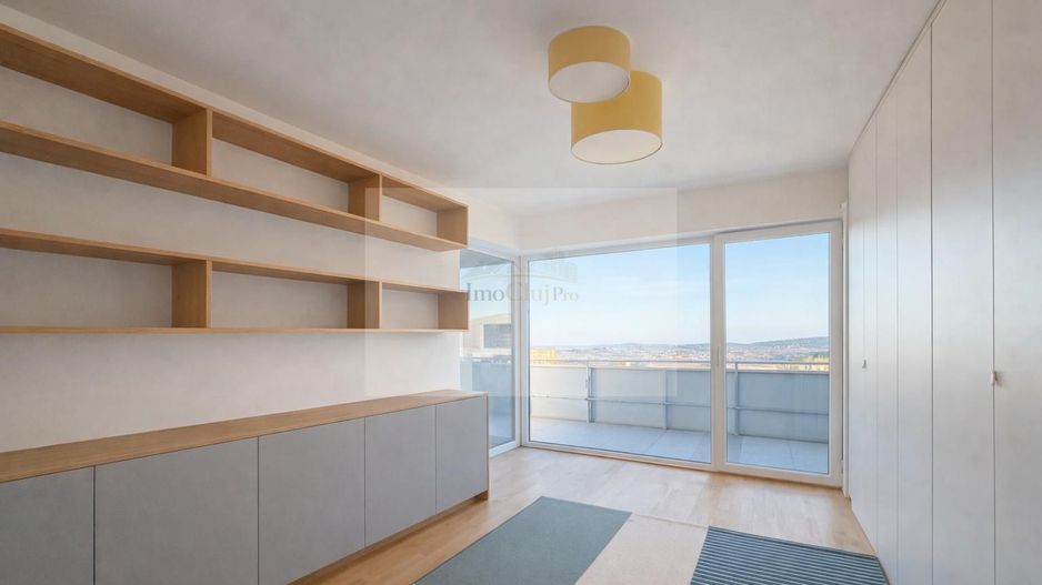 Vanzare 4 camere  + terasă 105 mp, view panoramic, Bună Ziua - Poză 9