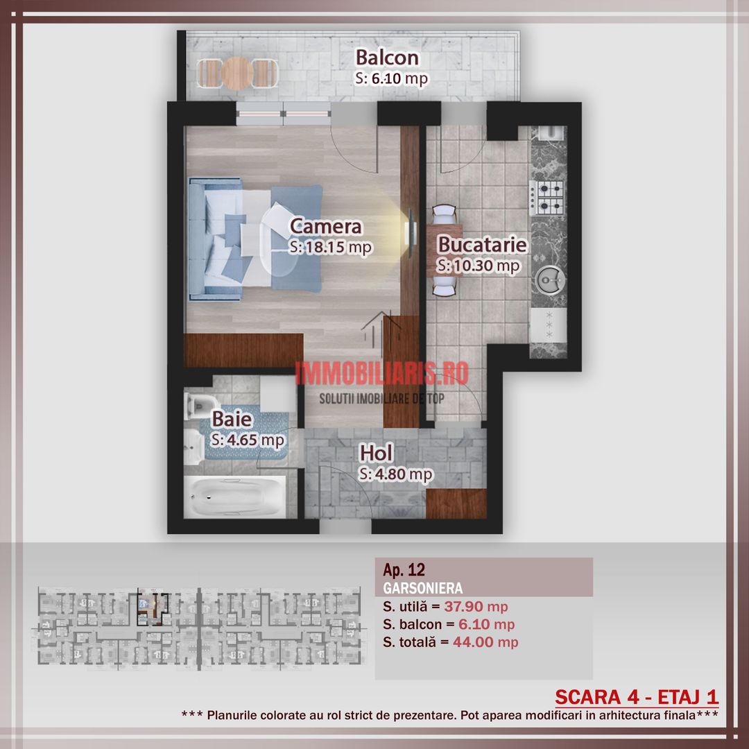 T. Pallady-Metrou - Parcare Subterana - Comision 0% - Schiță 2