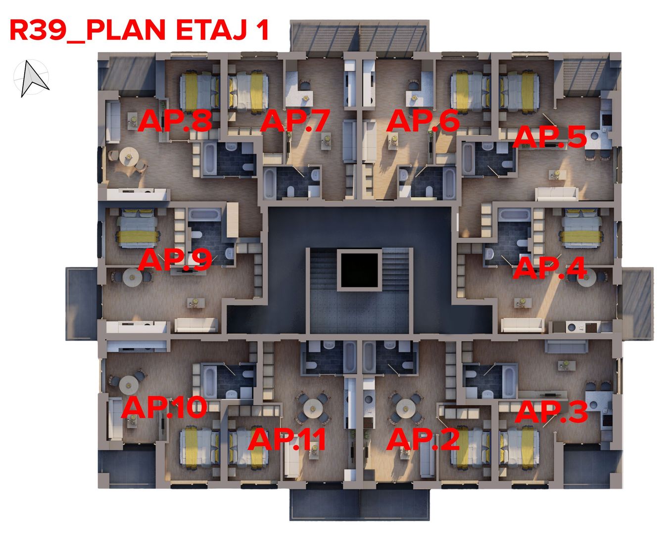 Apartament nou ARED, 44 mp utili – Direct de la dezvoltator - Poză 6