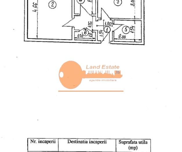 Apartament 2 camere Sebastian – Prosper Plaza - Schiță 7