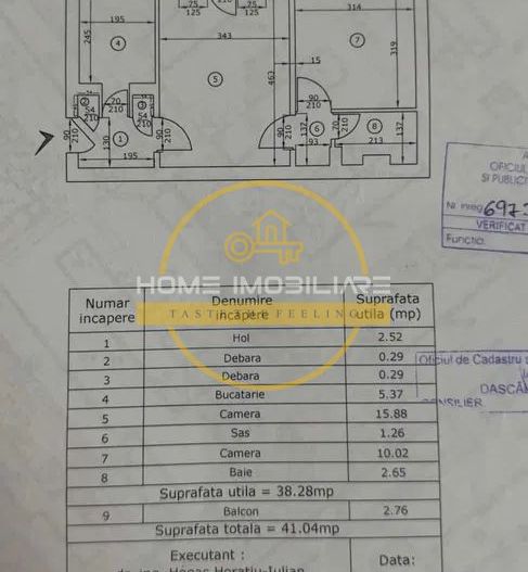Apartament cu 2 camere/ 41mp/ zona Mircea cel Batran - Poză 8