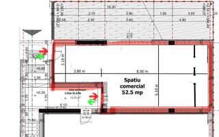 Spatiu comercial strada Oasului, zona Auchan Iris! - Poză 9
