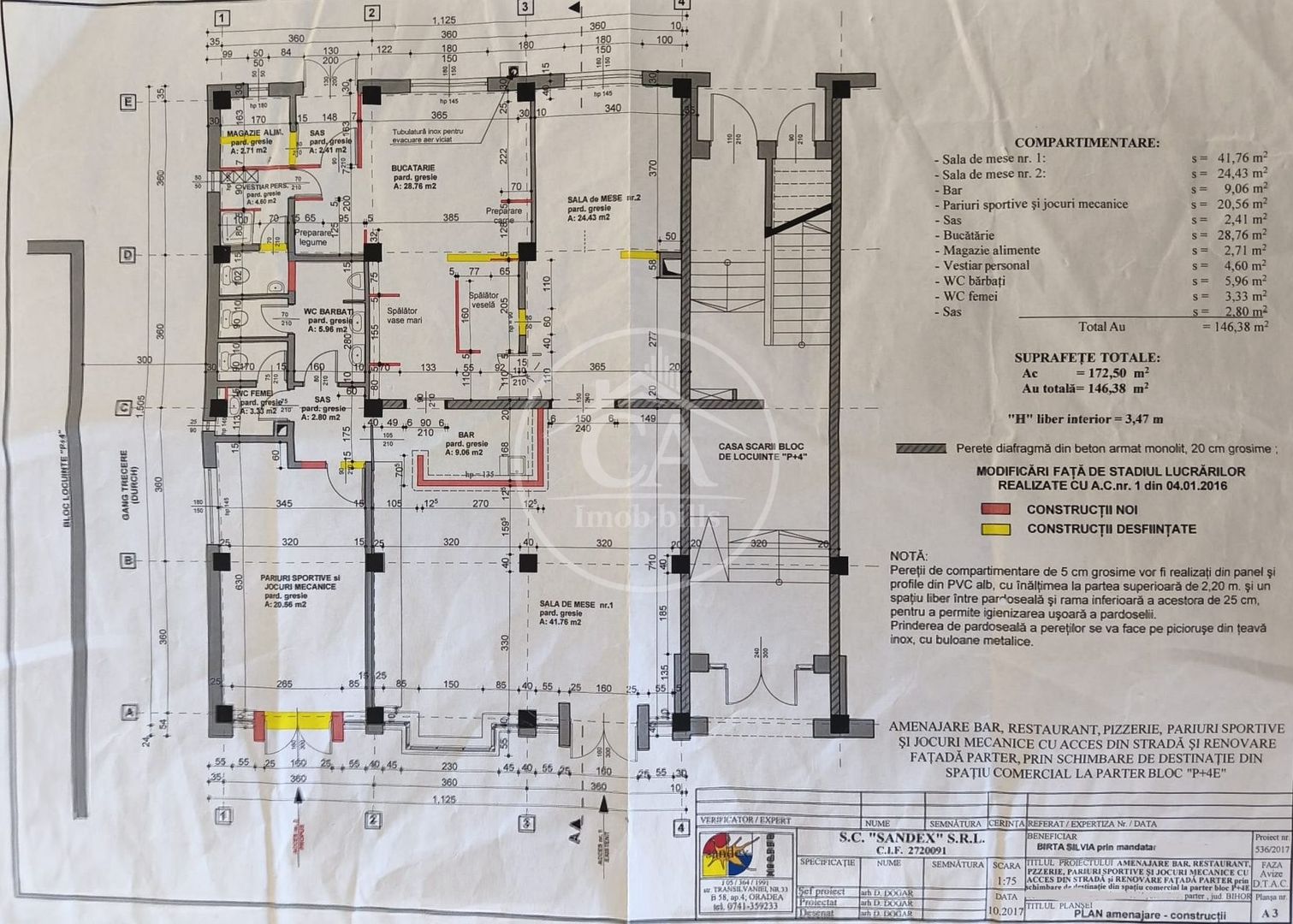 Spatiu comercial cu 6 camere de inchiriat in Sanmartin Bihor - Poză 5