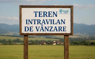 Teren intravilan 1172 mp | Cisnădioara | front stradal 15 m - Poză 2