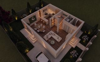 Casă individuală 190 mp | Mansardă locuibilă | Otopeni - Schiță 10