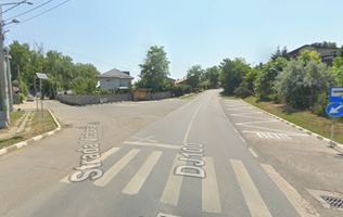 BRANESTI, teren 1051 mp, deschidere 24 m, utilitati, STB la 300 metri