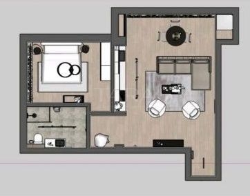Apartament cu 2 camere, 57 mp si balcon, Zona Muzeul Apei. - Poză 4