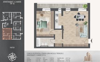 Apartament 2 camere I Larss Residence Th. Pallady I Vanzare - Poză 9