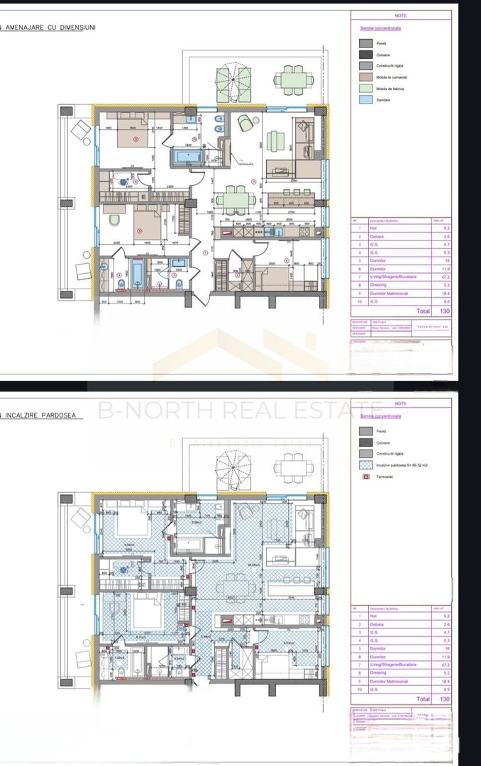 Penthouse 200 mp + 68 mp terasa + 2 parcari + boxa + Lift direct in apartament - Poză 9