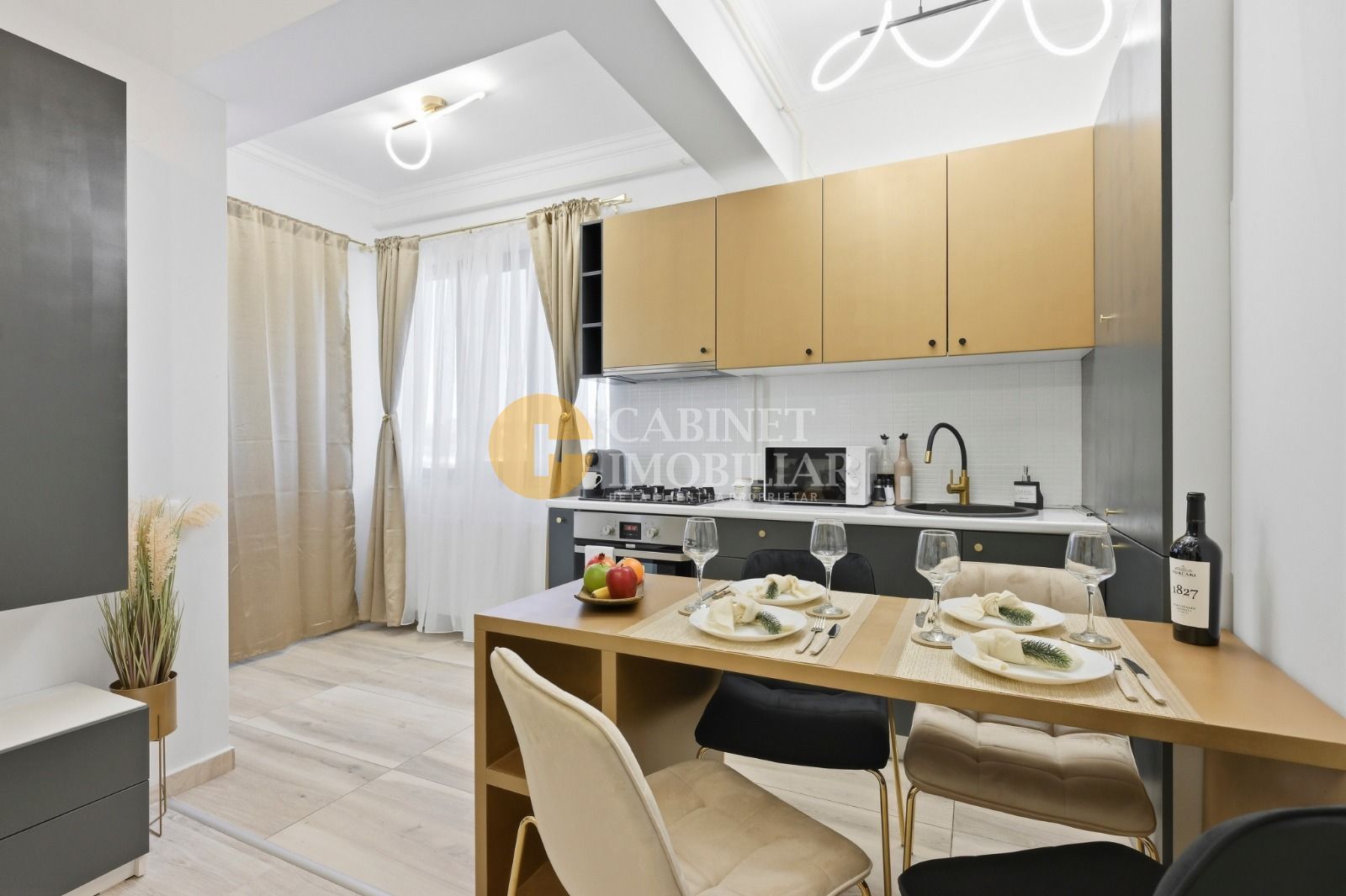 2 camere complex Concept Residence Pacurari - etaj intermediar - PREMIUM - Poză 3