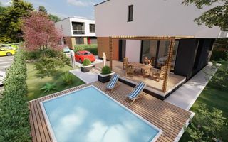 Vila individuala SMART_LUX//Panouri fotovoltaice//Corbeanca - Poză 12