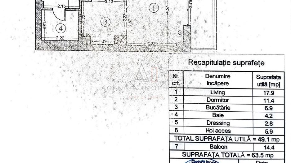 2 Camere Move in Ready | ART City | Straulesti | Piata Presei - Poză 15