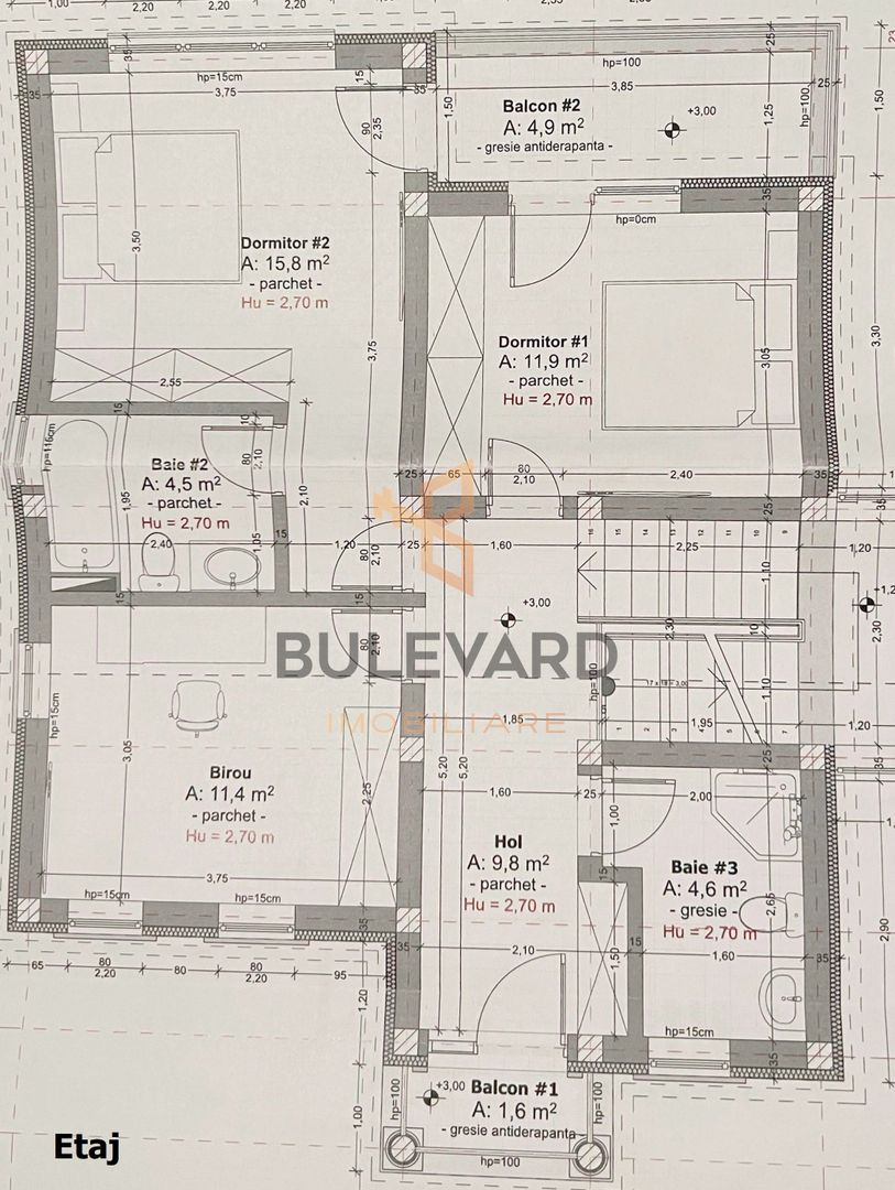 Teren 550 mp autorizat pentru casa P+E, toate utilitatile! - Poză 4