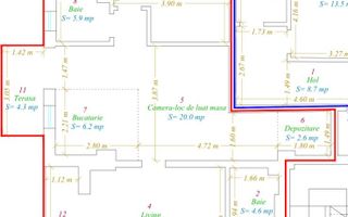 Apartament 3 Camere | Etaj 3 Lift | Soarelui - Schiță 6