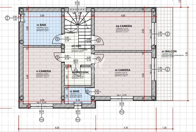 Casa generoasa la 6 min de Sibiu, Poplaca - Schiță 15