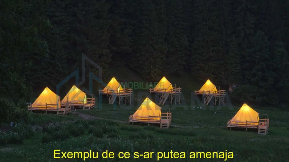 Teren 5+3 ha pentru camping în pădure, 500 m front la râu, 7 km Hârlău, lângă lacul Pârcovaci - Poză 2