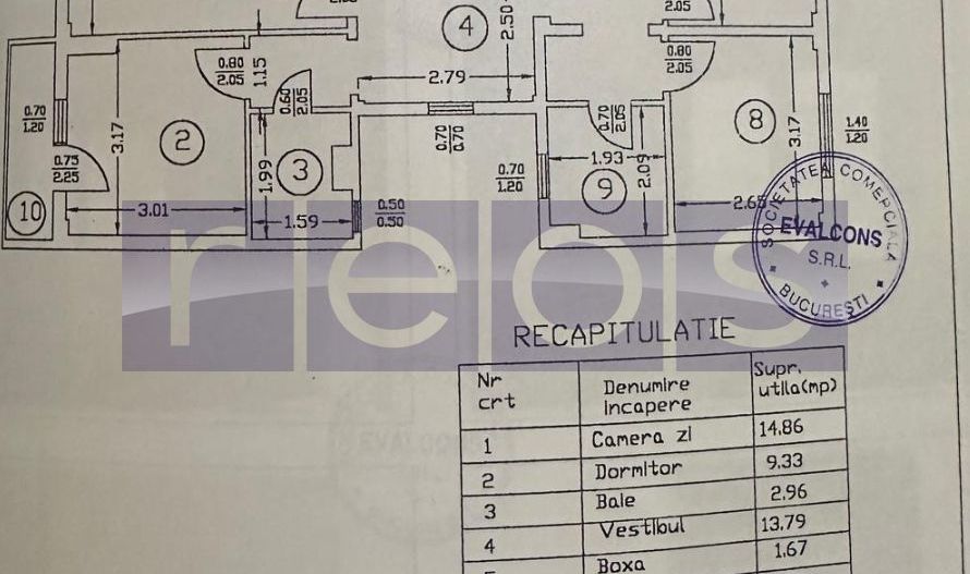 VANZARE APARTAMENT 3 CAMERE | LACUL TEI | 66MP | RENOVAT | MOBILAT - Poză 8