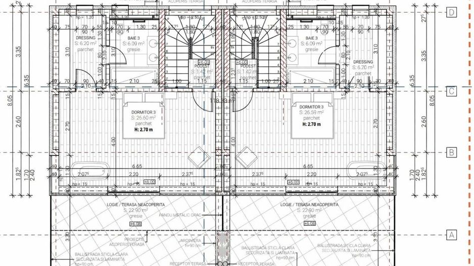 Duplex premium 300mp cu panoramă superbă asupra orașului – Cartier Europa - Poză 6