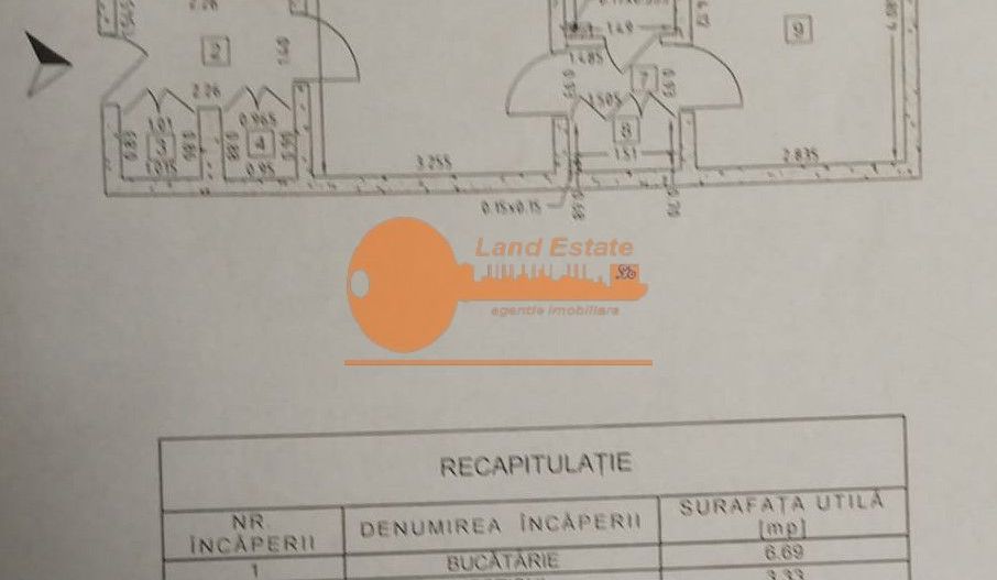 Apartament 2 camere –  metrou Iancului - Schiță 2