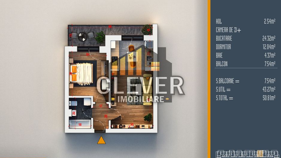 PROMO Apartament 2 camere-Ideal Investitie Theodor Pallady - Poză 3